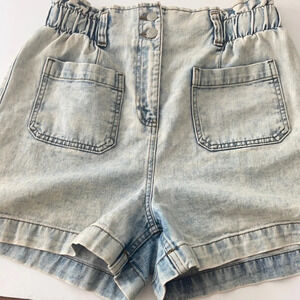 SO SUPER HI RISE DENIM SHORTS Size 11